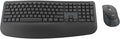 Logitech Signature Comfort Plus MK880 Wireless Keyboard and Mouse- Graphite | Full-size, palm rest, silent clicks, Bluetooth connectivity, compatible with Windows and macOS by Unknown