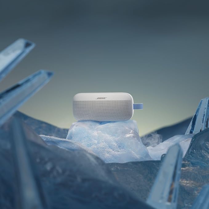 Bose SoundLink Flex Bluetooth Speaker (2nd Gen) - Portable Outdoor Speaker with Hi-Fi Audio, Waterproof and Dustproof, USB-C, Up to 12 Hours Battery Life, Fog Grey - Limited Edition Color - Image 3