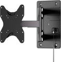 Mount-It! Lockable RV TV Mount for 23-43 Inch TVs, Full Motion Swivel Tilt Wall Mount for Camper, Travel Trailer, Motorhome, Truck & Boat, Quick Release Locking Arm, VESA 75x75-200x200mm, 77 lb by Mount-It!