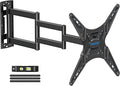 MOUNTUP Corner TV Wall Mount for Most 26-65 Inch TVs, Long Arm TV Mount with 30 Inch Extension Arm, Smooth Swivel Tilt Single Stud Full Motion Bracket Max VESA 400x400mm, 77 lbs Heavy Duty, MU0057 by MOUNTUP