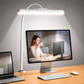 ShineTech Rechargeable Desk Lamp for Home Office,Magnetic Clip On Desk Lamp | 3 Color Modes & Stepless Dimming,Adjustable Gooseneck Lamp, Cordless, Long-Lasting Battery, Eye-Caring Wall Light for Reading by ShineTech