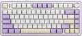 EPOMAKER x Aula F75 Gasket Mechanical Keyboard, 75% Wireless Hot Swappable Gaming Keyboard with Five-Layer Padding&Knob, BT/2.4GHz/USB-C, RGB (Purple, LEOBOG Reaper Switch) by EPOMAKER