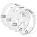 3-Pack 6FT Car Carplay Cable USB A to USB C Cable for iPhone 16 15 Pro Plus Pro Max，for iPad Pro/Air/Mini，for Samsung Galaxy S25/S24/S23，for MacBook Pro/Air and More by JERMASAL