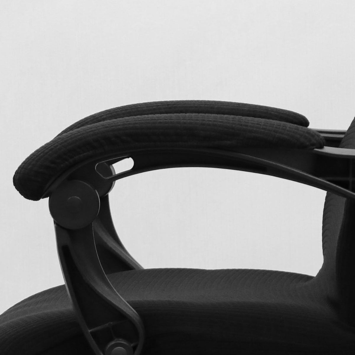 Office Chair Armrest Covers, Stretchable Removable Washable Chair Arm Covers, Elastic Desk Computer Gaming Chair Arm Rest Protector Slipcovers (Black) - Image 5