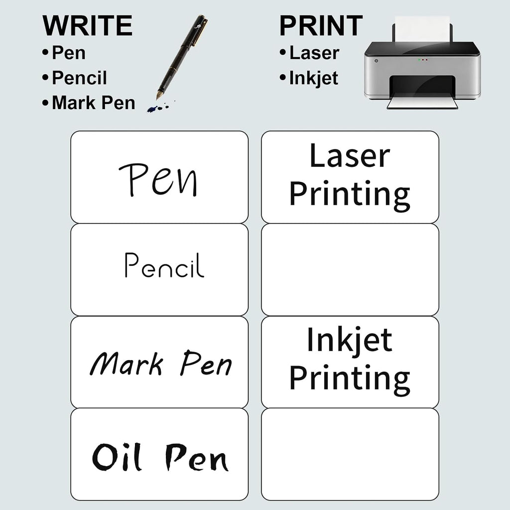 Shipping Labels - 100 Sheets 30 UP Self Adhesive Mailing Labels,1" X 2-5/8" Address Labels for Laser & Inkjet Printers, Handwrite-Friendly, BPA-Free (3000 Labels) - Image 3
