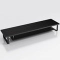 Aothia 2-Tier Monitor Stand, 35 in Desk Riser with Storage, Black by Aothia