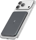 for Magsafe Portable Charger, 5000mAh Slim Wireless Magnetic Power Bank | Travel Essential for MagSafe Battery Pack with USB C Charging, Compatible with 17/16/15/14/13/12 Series (Graphite Gray) by TRKOY