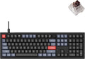Keychron V6 Wired Custom Mechanical Keyboard Knob Version, Full-size QMK/VIA Programmable Macro with Hot-swappable Keychron K Pro Brown Switch Compatible with Mac Windows Linux Black (Non-Transparent) | QMK/VIA Programmable with Hot-swappable Keychron ... by Keychron