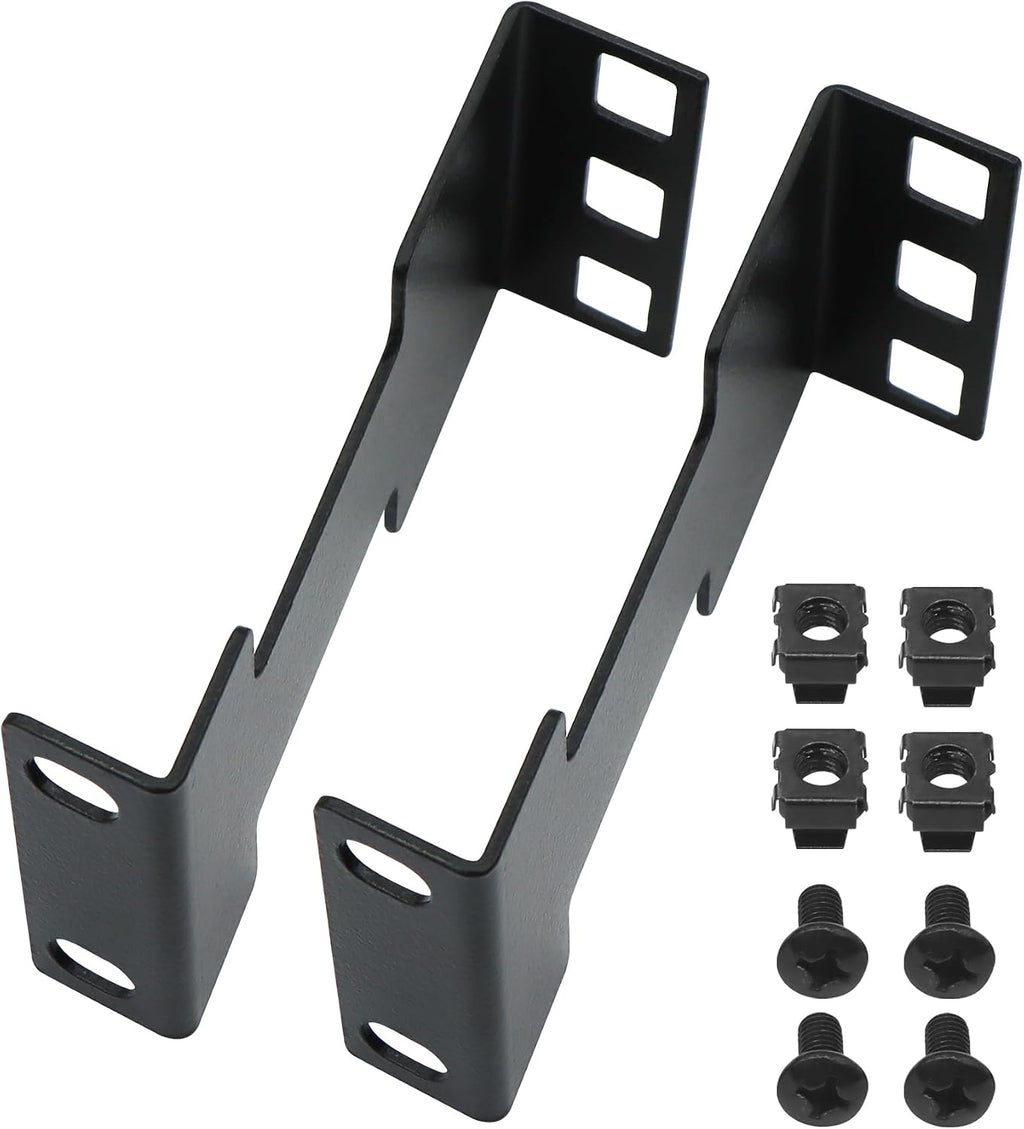 4 Pcs Server Rack Depth Extender, 1U Recessed Rack Extender Deep Mount Adapter Kit for Network Rack - Image 7