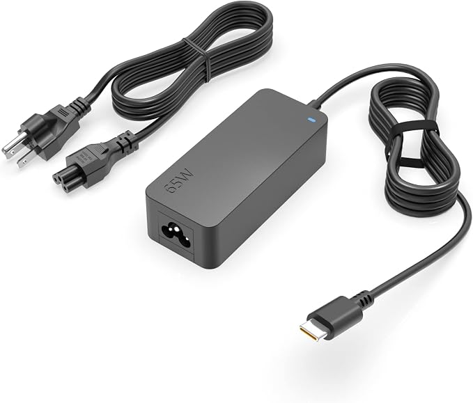 65W 45W USB C Laptop Charger Fit for Dell Chromebook Latitude Series, fit for Lenovo, HP, Asus, Acer, Samsung, Nimo Laptop - Universal Type C Fast AC Adapter, UL Safety Certified by Dexpt