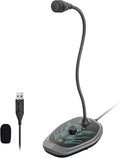 CMTECK USB Computer Microphone, RGB Light, Mute Function for PC/Laptop | Quick mute with LED, plug-and-play, noise-cancelling. Ideal for podcasting, YouTube, and streaming. Works with PS4/PS5/PC. by CMTECK