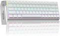 AULA WIN68 HE Mechanical Gaming Keyboard 60%, Hall Effect Magnetic Switch, Fast Trigger Mode Adjustable Actuation, 8000Hz Polling Rate, RGB Backlit, Wired White Keyboard for Laptop/PC Gamer by AULA