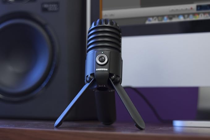 SAMSON Meteor USB Microphone (Titanium Black) - Image 2