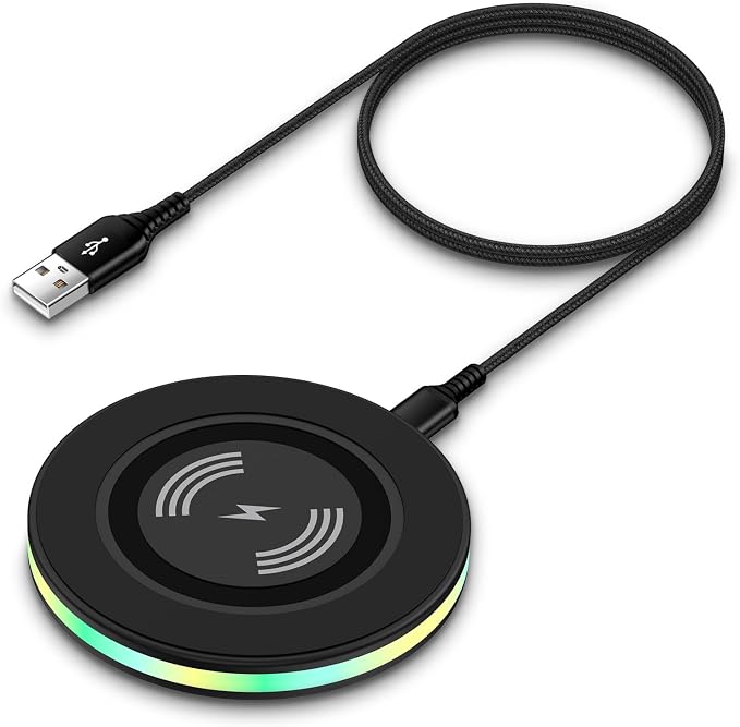 Wireless Charger Samsung Fast Charging Pad Wireless Phone Charger for | Android Samsung Galaxy S26 S25 Ultra S25 S24 S23 S22 S21,Wireless Charging Station Cargador Inalámbrico para for iPhone 17 16 by REPIND