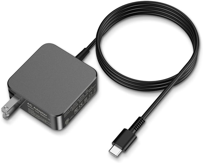 65W 45W USB C Laptop Charger Compatible with Asus Zenbook 14 13 S Flip, Chromebook Flip C434 C433 C302 C214, ExpertBook B9 B5 B2, Vivobook S 14 16, Type C Fast Charging Power Adapter Cord by Unknown