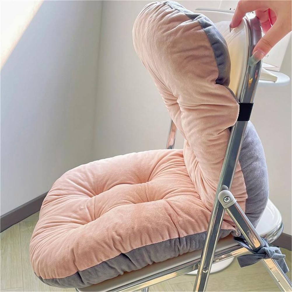 LYFJMUS 17x17 inch Office Chair Cushion for Back and Butt Desk Chair Cushion with Back Support for Office Dining Game Outdoor Chair Cushions (Green) - Image 5