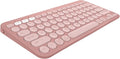 Logitech Pebble Keys 2 K380s Keyboard, Bluetooth, Wireless - Tonal Rose | Multi-device, customizable shortcuts, slim and portable, Easy-Switch for Windows, macOS, iPadOS, Android, Chrome OS by Unknown