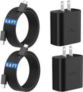 45W Super Fast Charger USB C Android Phone Type C Charger Fast Charging Block with 6.6FT Cord for Samsung Galaxy S26/S26 Ultra/S26+/S25 Ultra/S25/S24 Ultra/S24/S23 Ultra/S22/S21/S20/Note 10, Black by Ubearkk