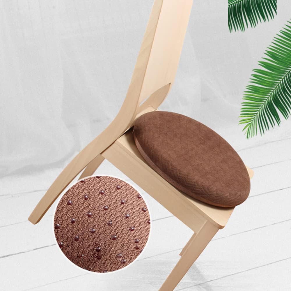 Sigmat Memory Foam Seat Cushion Anti-Slip Soft Round Stool Cushion Chair Pad 13 Inch Geometric - Image 5