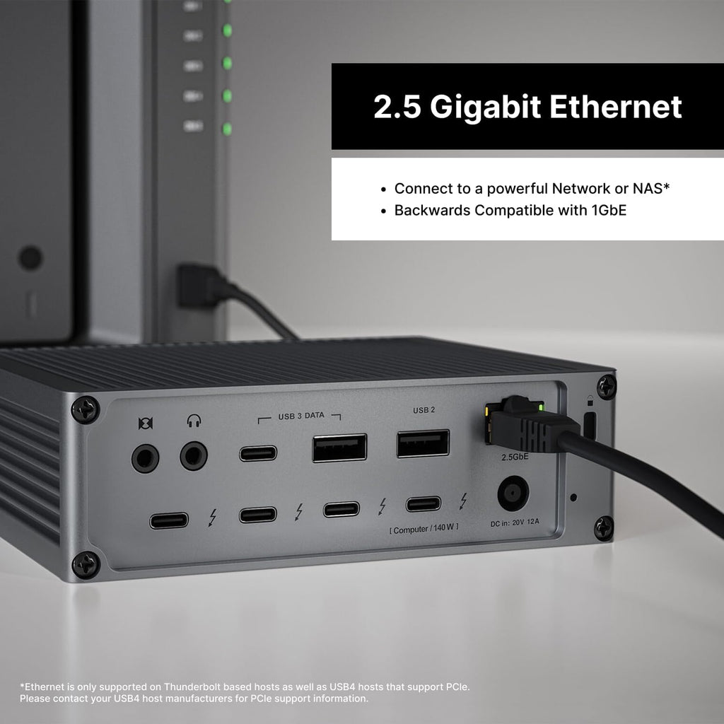 CalDigit TS5 Thunderbolt 5 Dock - 15 Port 240W PSU - Image 4