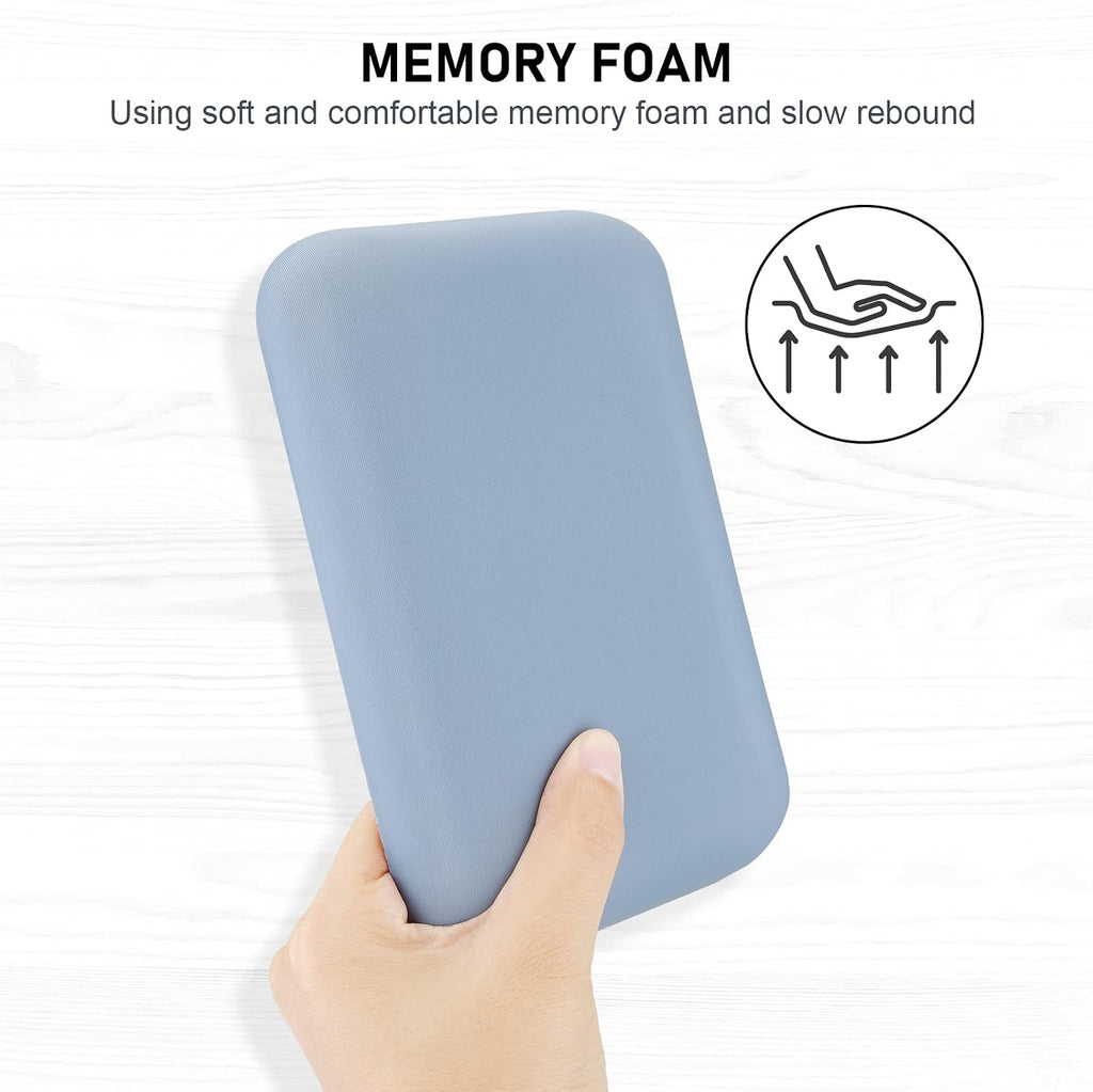 Leolee Elbow Rest Pads for Desk, Blue Ergonomic Wrist Rest Arm Rest Pads - Image 2
