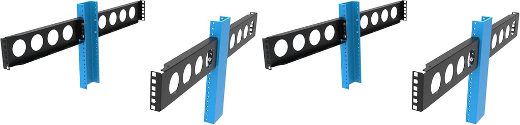 2U 2Post Server Rack Depth Extender Conversion Kit (Pack of 2) by JINGCHENGMEI