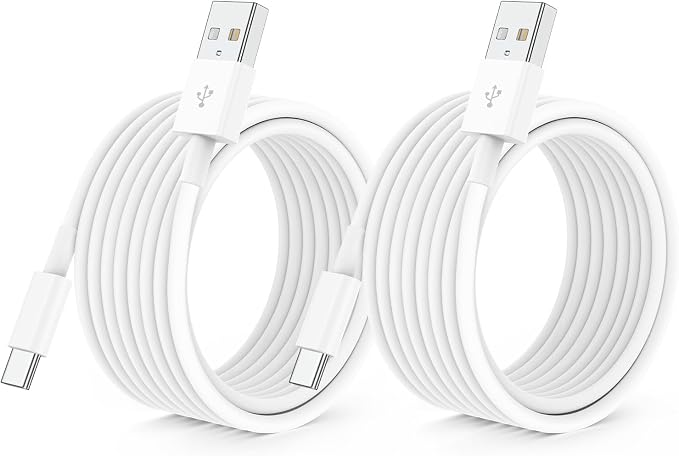 QZIIW 4Pack Apple USB C Fast Charger Cable 15FT for iPhone 17 16 15 Pro max | USB A to USB C Car Carplay Cord for iPhone 17 16 15 Pro/17 16 15 Plus Samsung S26 S25 S24, iPad Pro 12.9/11,Air 5th/4th Gen by QZIIW