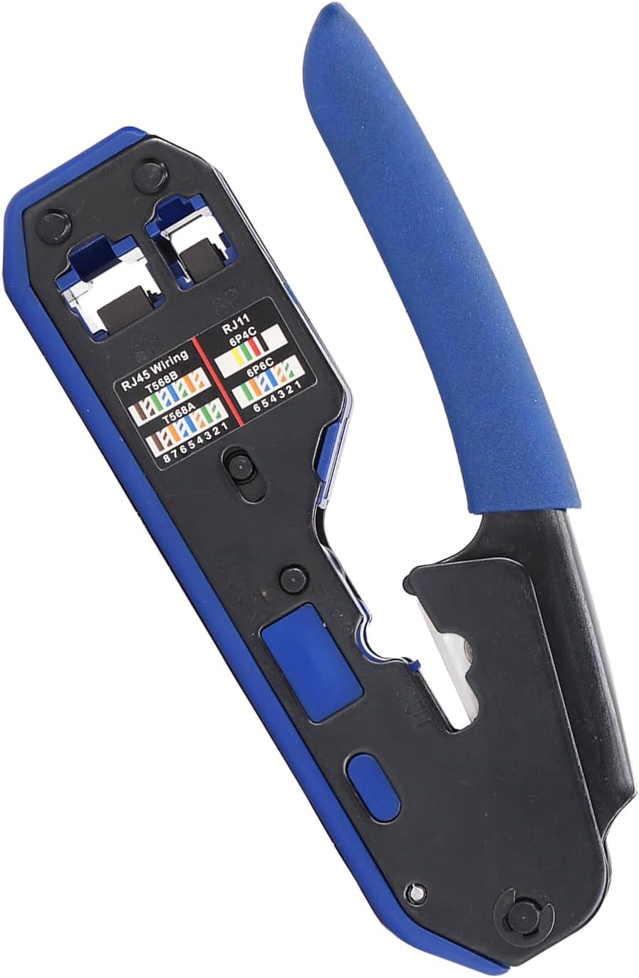 RJ45 Crimping Tool Kit, Alloy Steel 8P8C Jack Ethernet Crimper - Image 2