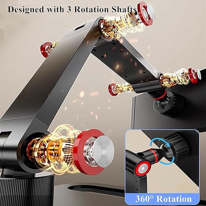 Portable Monitor Holder for 6-17.3 inch Screen Desktop Monitor Tablet Stand | Portable Monitor Stand Foldable Expandable Holder for phones, tablet and Portable Monitors - Image 6
