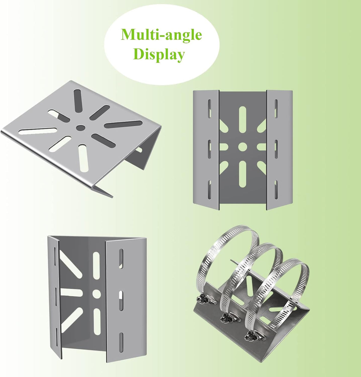 Universal Wall Mounting Bracket with 3 Loops - Image 7