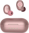 Raycon Everyday Bluetooth Wireless Earbuds with Microphone - Active Noise Cancelling, Sweat & Water-Resistant Earphones, Ear Buds Wireless Bluetooth Up to 32 Hours Playtime (Rose Gold) by RayconGlobal