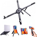 4-in-1 Foldable Laptop Stand with N52 Magnetic Phone Holder, Portable Aluminum Computer Stand for MacBook/ iPad/ Tablet, Adjustable Ergonomic Desk Stand for Home Office College Dorm & Travel Giftable by Unknown