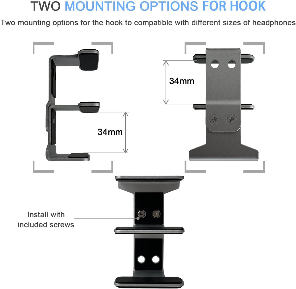 IFCASE 2 Tier Heavy Duty Metal Under Desk Laptop Mount (Silver) - Image 6