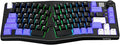 LEOBOG A75 Alice Ergonomic Wireless Mechanical Keyboard with Joystick Knob | 75% Ergonomic Split Layout, Tri-Mode, Multifunction Knob, RGB Backlight, Top Mount Structure, Hot Swappable Linear Switches by CORBOBO