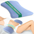 vamorry Lumbar Pillow for Sleeping, Lumbar Support Pillow for Bed for Back Pain Relief, Memory Foam Lower Back Pillow for Bed, Back Support Pillow for Side & Back Sleepers, Washable Cover by VamorryDirect