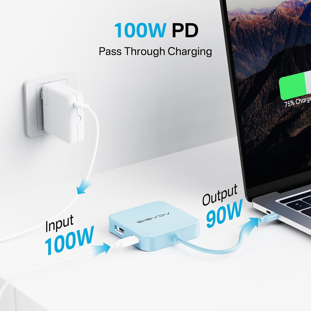 ACASIS USB C Hub 10Gbps, USB C to 4K 60Hz HDMI Adapter for Laptop/MacBook - Image 4