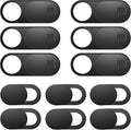 ZUCUCUC Laptop Camera Cover Slide, 12 Pack Webcam Cover, Phone Camera Cover, Ultra-Thin Computer Slide - Fits Most Laptop, Desktop, PC, Tablet, Smartphone to Protect Your Privacy and Security by ZUCUCUC