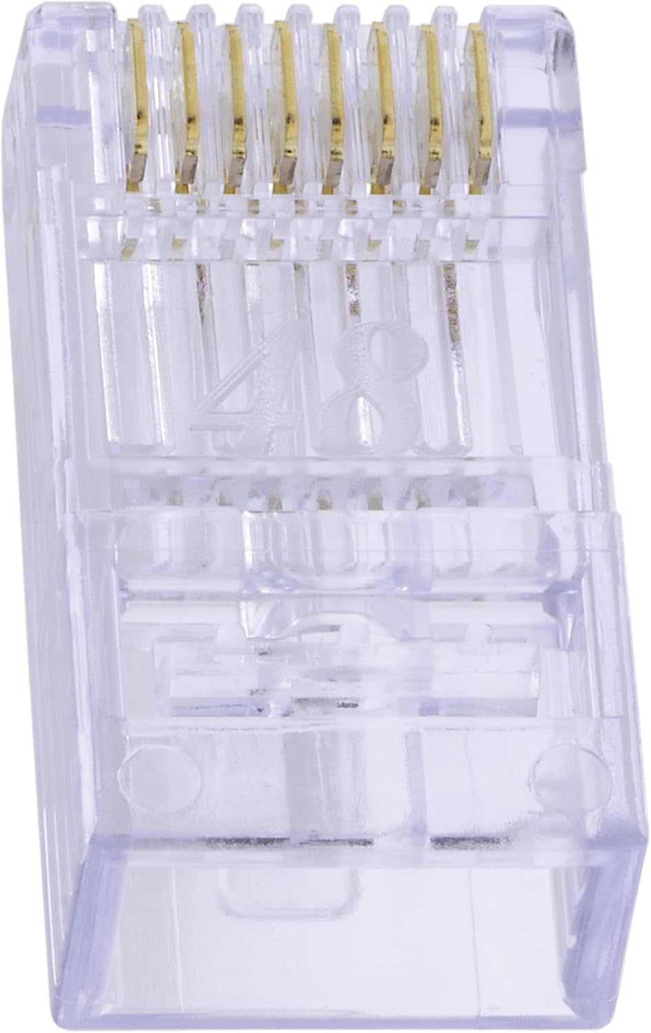 Platinum Tools 202048J ezEX48 Connector for Ethernet Cable Termination, 100 per Jar - Image 2