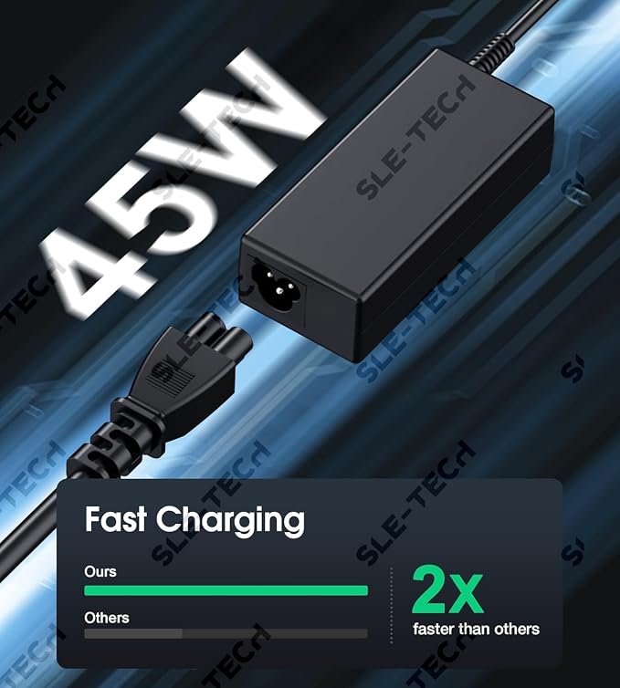Universal 45W Chromebook Charger USB C for HP Dell Lenovo Acer | Compatible with HP x360 11 14a, Dell 5190, Lenovo C330 S330, Acer Spin 311 511 C733, Asus C204 C213, Samsung 4, 45W USB-C - Image 3
