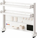 Desk Hutch Shelf with Pegboard for Dorm Office,Desktop Storage Organizer by YDAECKRYVB