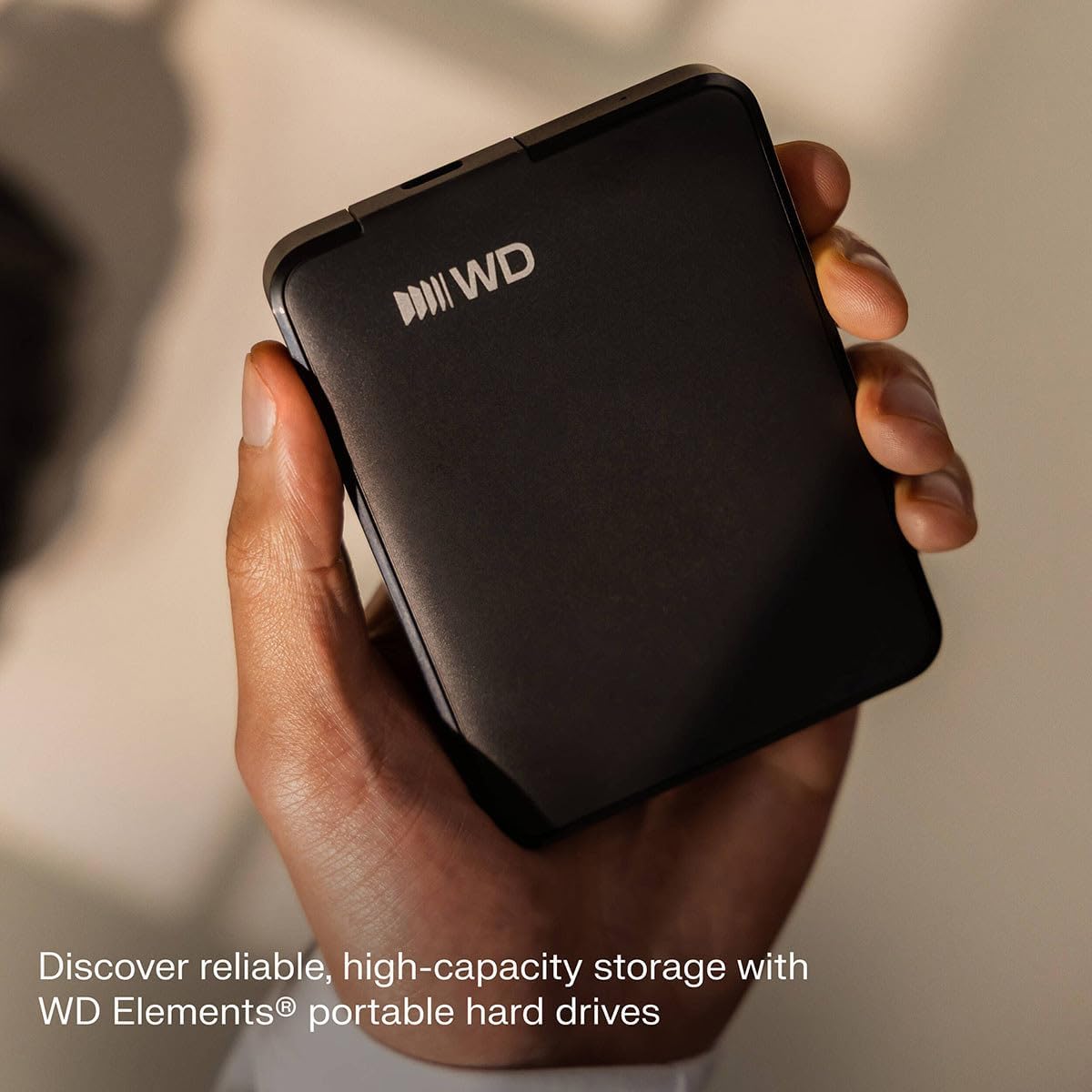 5TB WD Elements Portable Hard Drive for Windows, Mac and Compatible Devices - WDBLSS0050BBK-WESN - Image 4