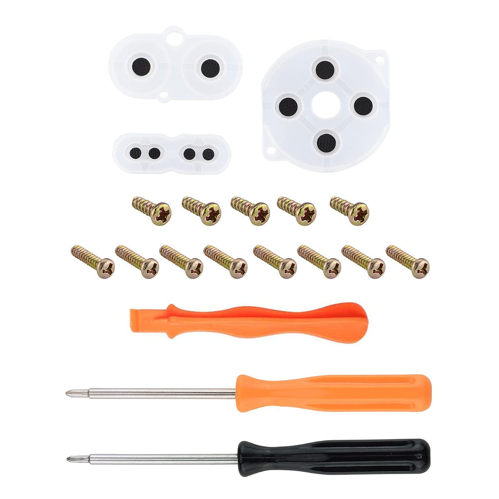 eXtremeRate Blue Replacement Full Set Buttons for Gameboy Color GBC - Handheld Game Console NOT Included - Image 7