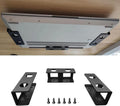Under Desk Laptop Mount, 3Pcs Metal Laptop Holder for Desk by ZenQeek