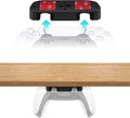 Mcbazel Under Desk Mount for PS5/PS4 Controller, Table Stand Holder Compatible with PlayStation 5/4 Controller - Black by Mcbazel