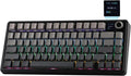 EPOMAKER X Aula F75 MAX Wireless Mechanical Keyboard with TFT Screen and Knob, Gasket Gaming Keyboard in 75% Layout, Hot Swappable, RGB Backlight, for PC/Mac/Linux (Black Gradient) by EPOMAKER