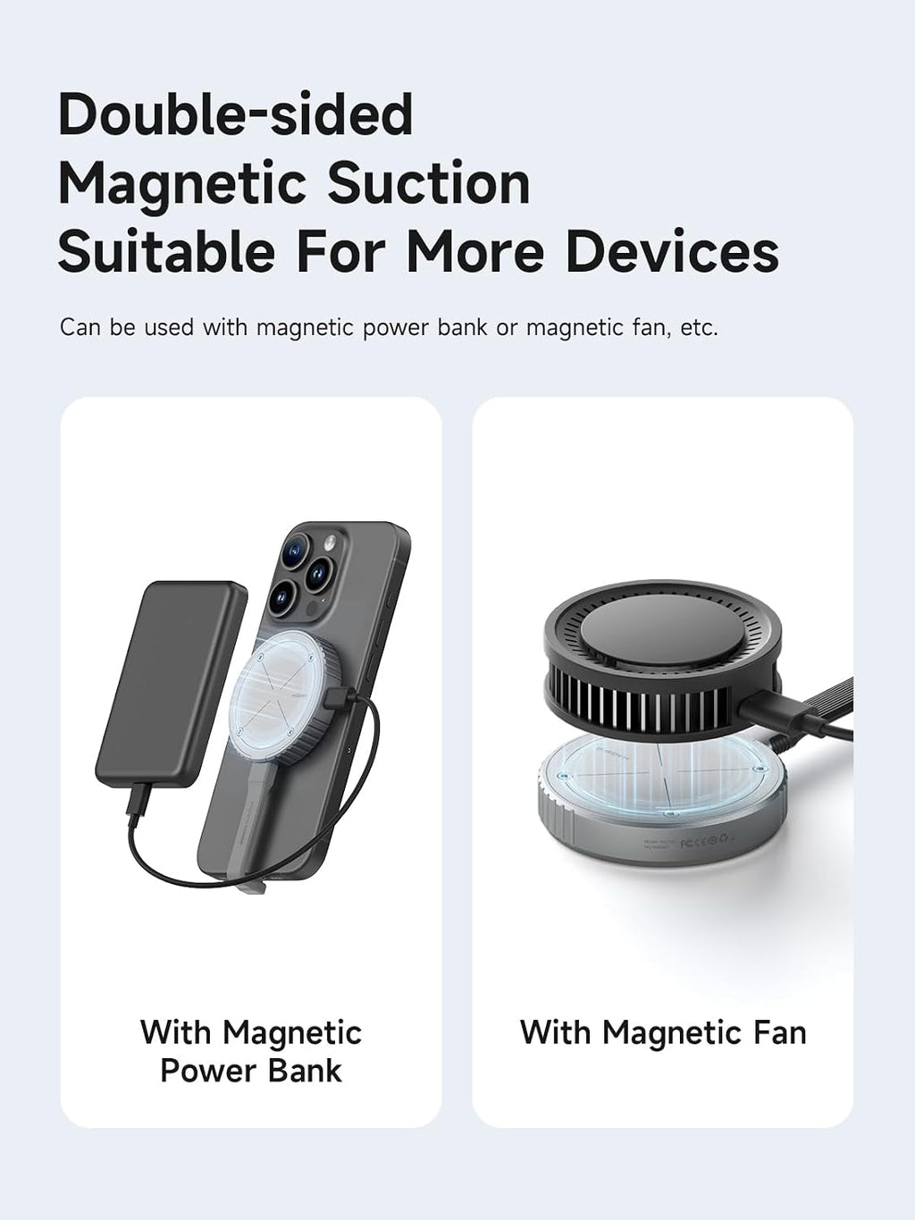 Hagibis Magnetic M.2 2230 NVMe SSD Enclosure with Magsafe for iPhone 17 16 15 Pro Max ProRes, USB C 3.2 Gen2 10Gbps to NVMe Adapter, Aluminum External SSD Case for MacBook, iPad Pro, Android (MC100) - Image 4