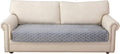 Velvet Sectional Couch Covers for Dogs,Light Gray,1PC,36''x70'' by Eismodra
