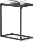 VASAGLE C Shape End Table for Couch or Sofa, Industrial Small Side Table by VASAGLE
