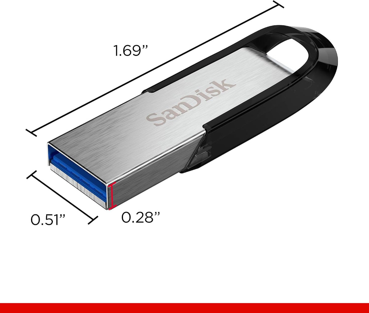 SANDISK 32GB Ultra Flair USB 3.0 Flash Drive - SDCZ73-032G-G46 - Image 2