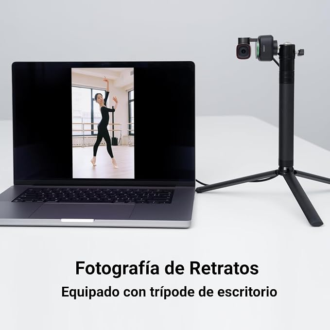 OBSBOT Tiny 2 4K PTZ Webcam 1/1.5" CMOS 50MP, W Mini Tripod | 1/1.5" 50MP Sensor 4K@30fps HDR 1080p@60fps 2-Axis AI Tracking Gesture/Voice Control Dual NR Mics Streaming, Meeting, Gaming - Image 9